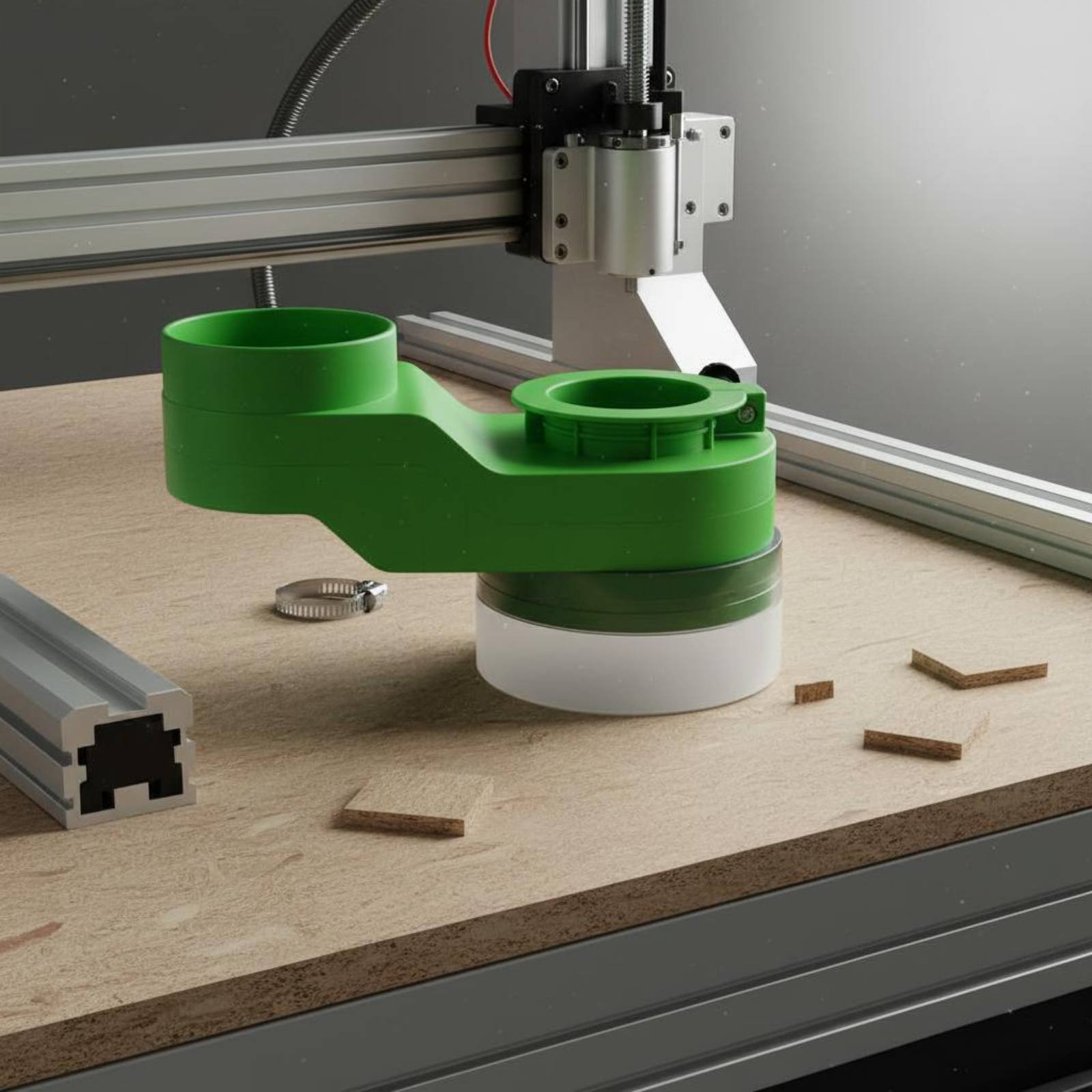 Workshop Cutting Tools - Spindelstofkap Schone snijden van CNC-stofkap Industrieel