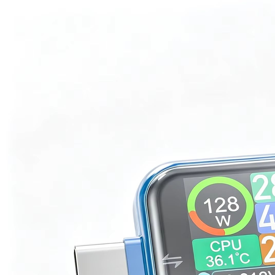 Tools Qc - T3P USB-tester met touchscreen, vermogensmeter, spannings-