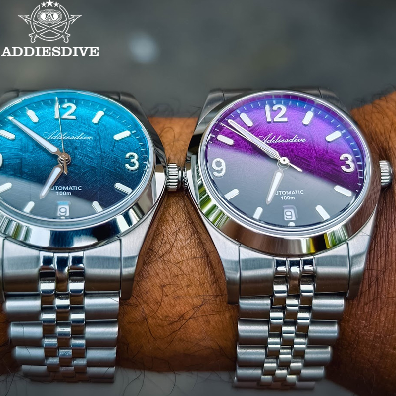 Workshop Cutting Tools - ADDIESDIVE Nieuwe Automatische Mechanische Horloge AD2547