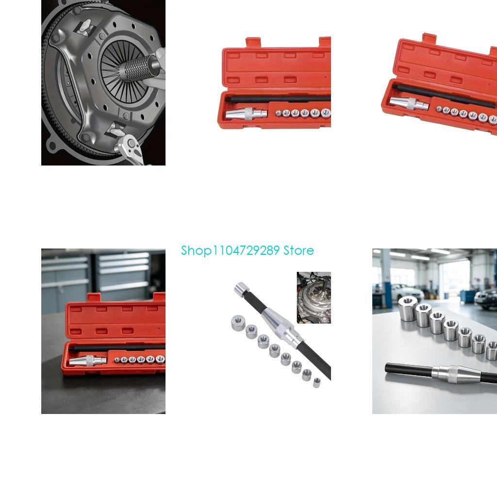Workshop Tools Pictures - D8KE vervangende uitlijningsset, 10-delige handmatige koppelingen,