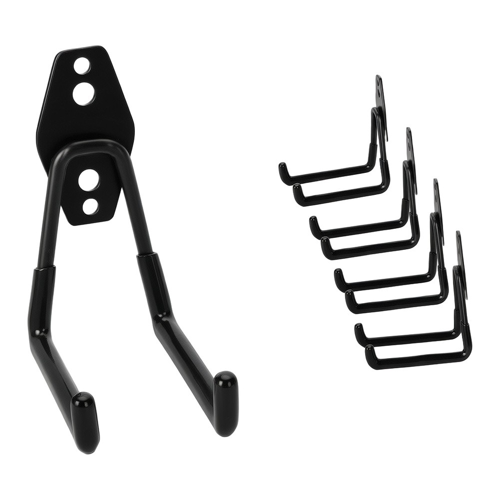 Workshop Tools Hanging - Zwarte 7,7 inch stalen wandhaken voor