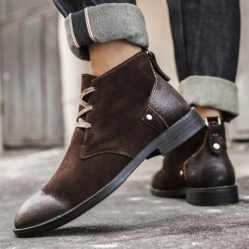 Nieuwe Koe Suede Enkellaarsjes - Tools Work recensie en prijs