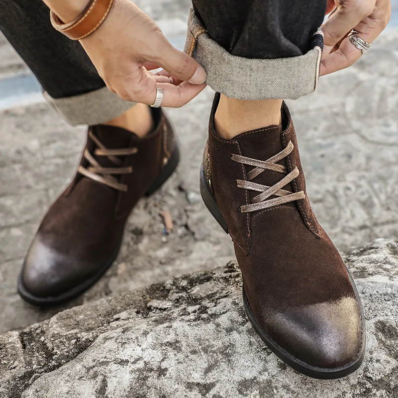 Nieuwe Koe Suede Enkellaarsjes - Tools Work recensie en prijs