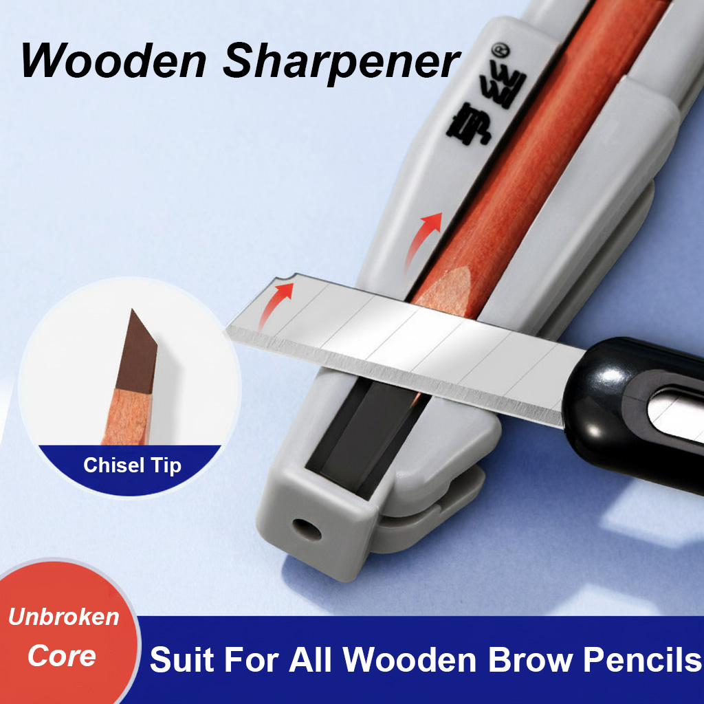 Houten wenkbrauw puntenslijper - Tools Work recensie en prijs