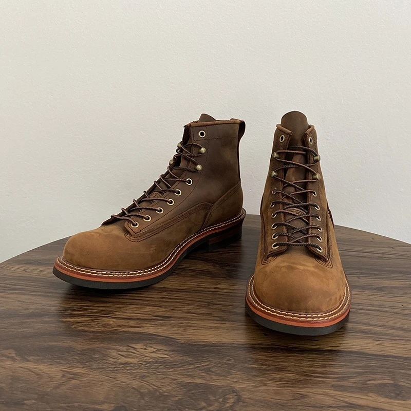 Vintage Britse mannen enkellaa - Tools Work recensie en prijs