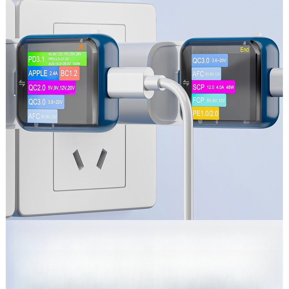 T3P USB-tester met touchscreen - Tools Qc recensie en prijs