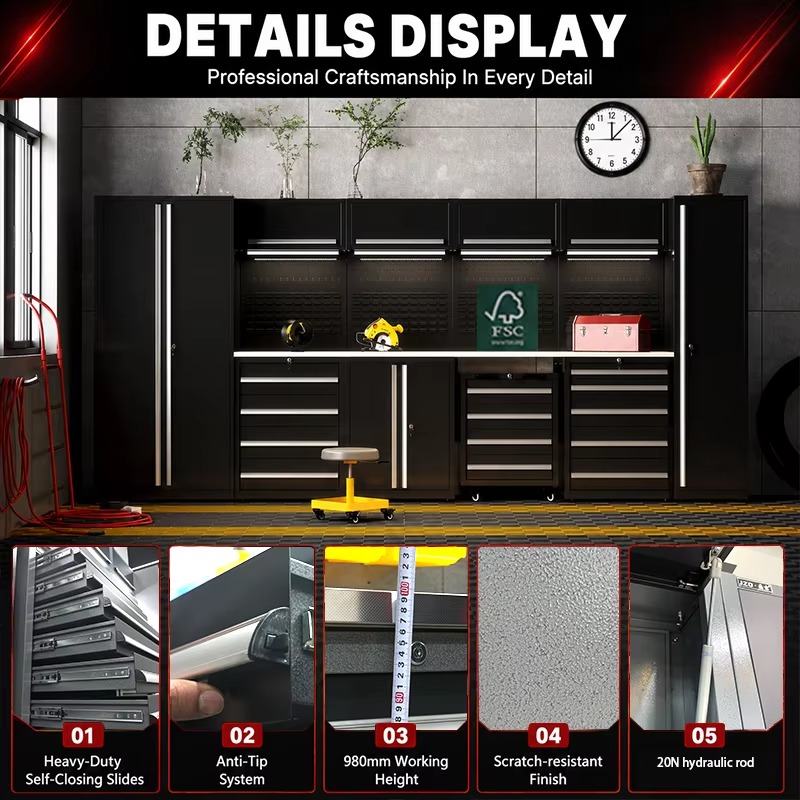 Aanpasbare werkplaatswerkplek  - Tools Box For Workshop recensie en prijs